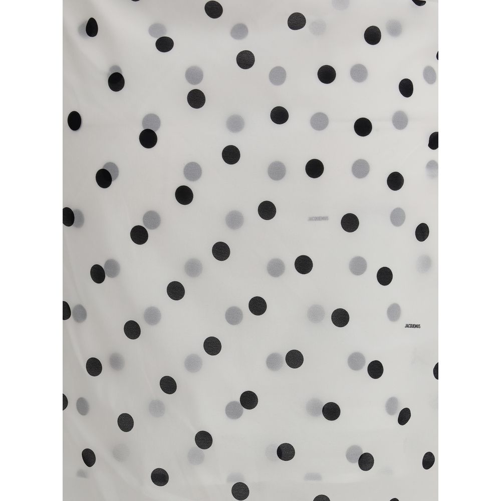 Rita pois long Dress