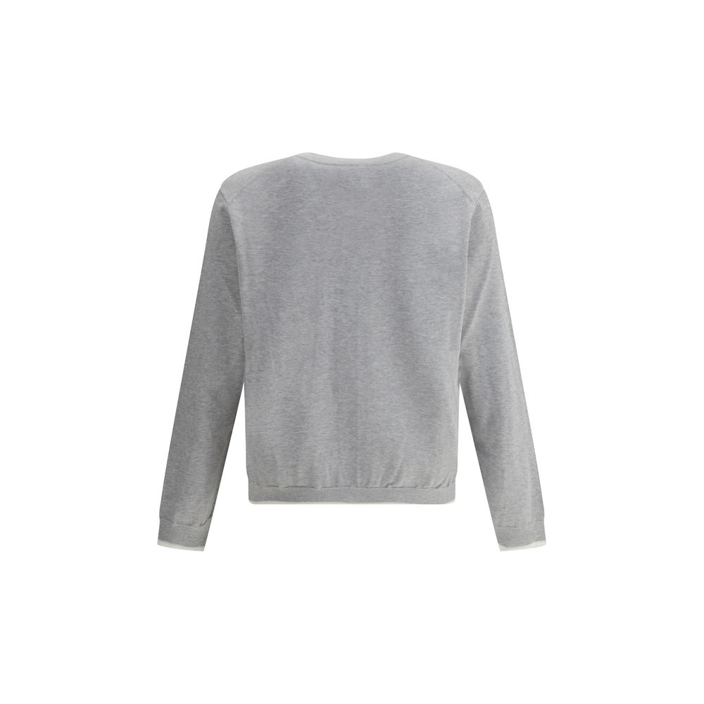 Logoed Cardigan