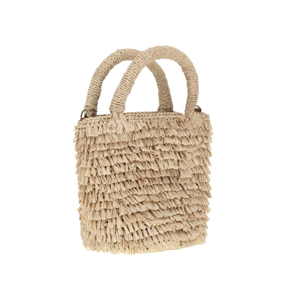 Naka Raffia Shoulder Bag