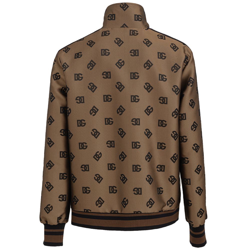 Brown Polyester Jacket