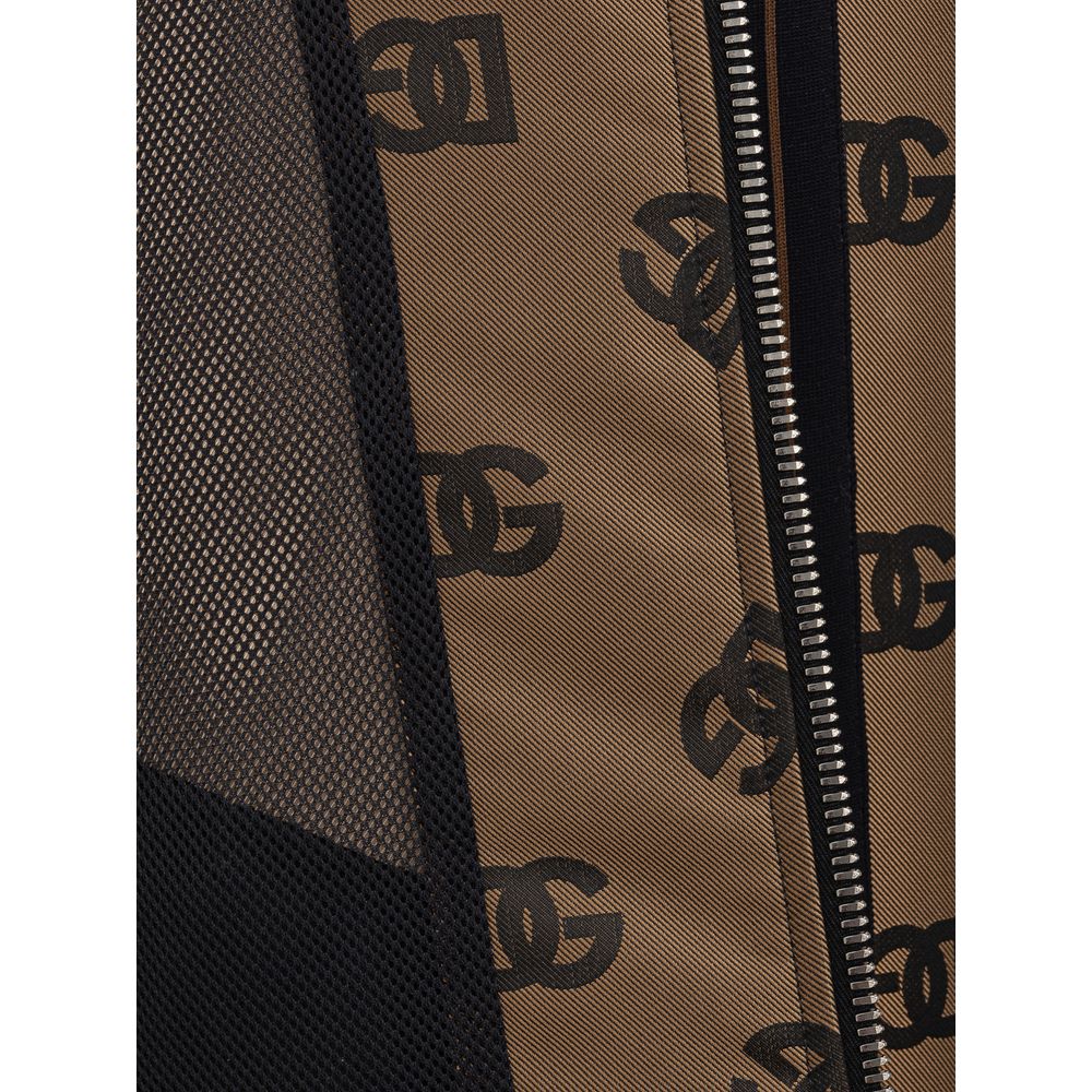 Brown Polyester Jacket