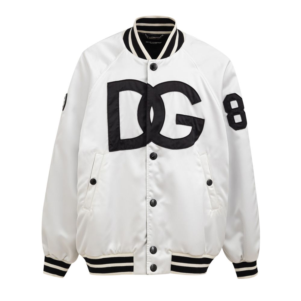 White Polyester Jacket