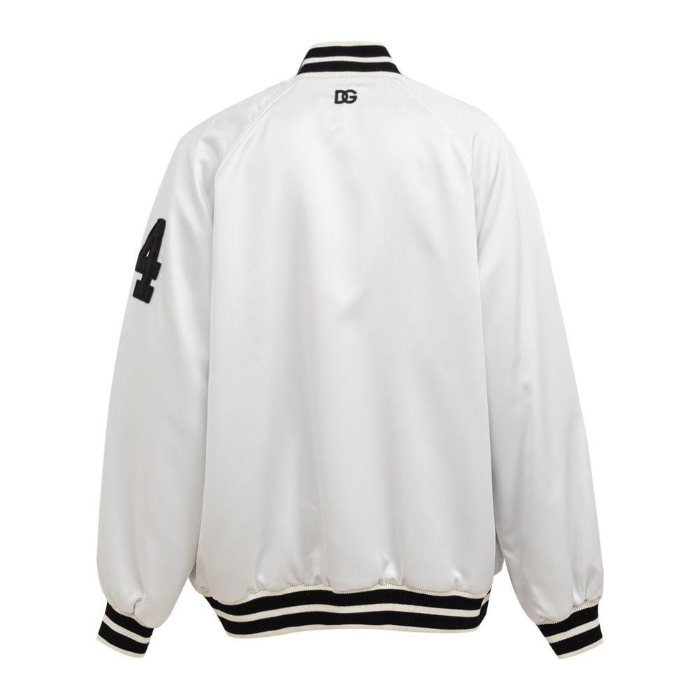 White Polyester Jacket