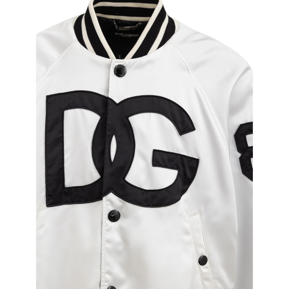 White Polyester Jacket