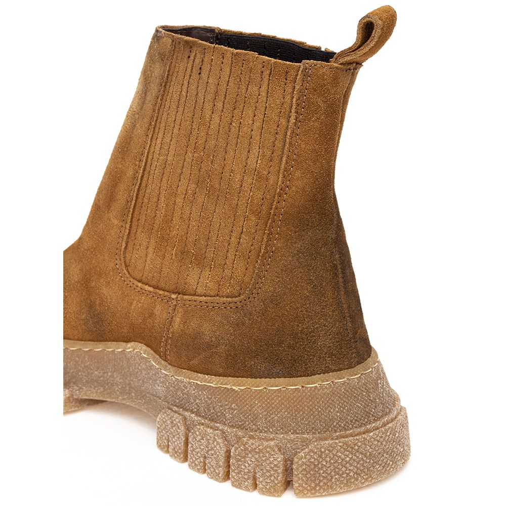 Multicolor Suede Leather Boot
