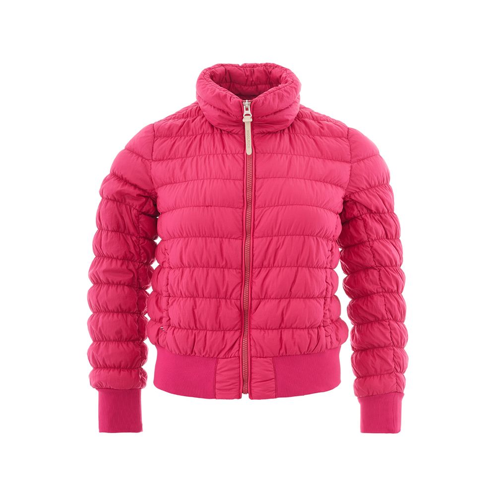 Purple Polyamide Jackets & Coat