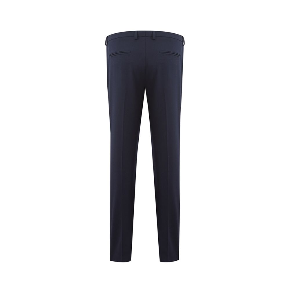 Blue Wool Jeans & Pant