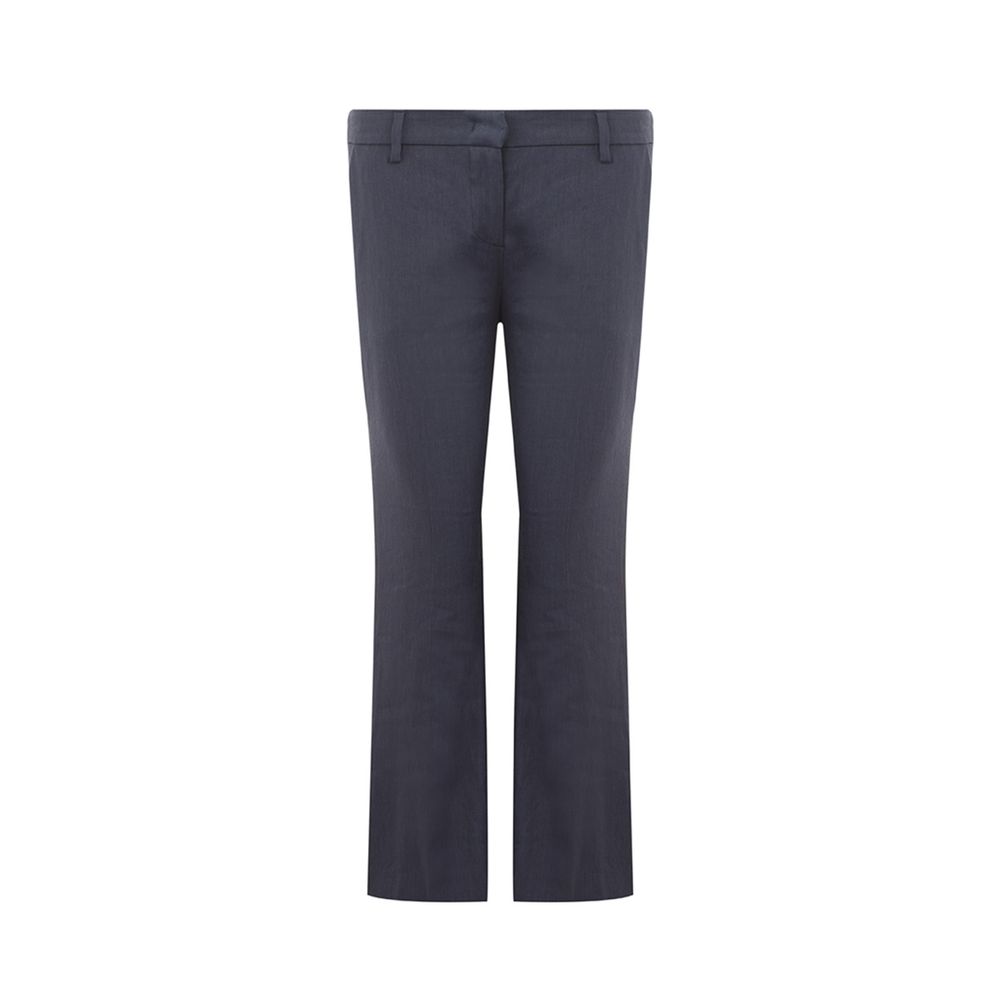 Blue Linen Jeans & Pant