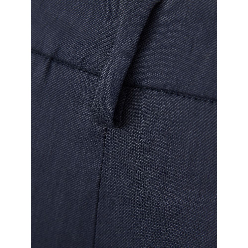 Blue Linen Jeans & Pant