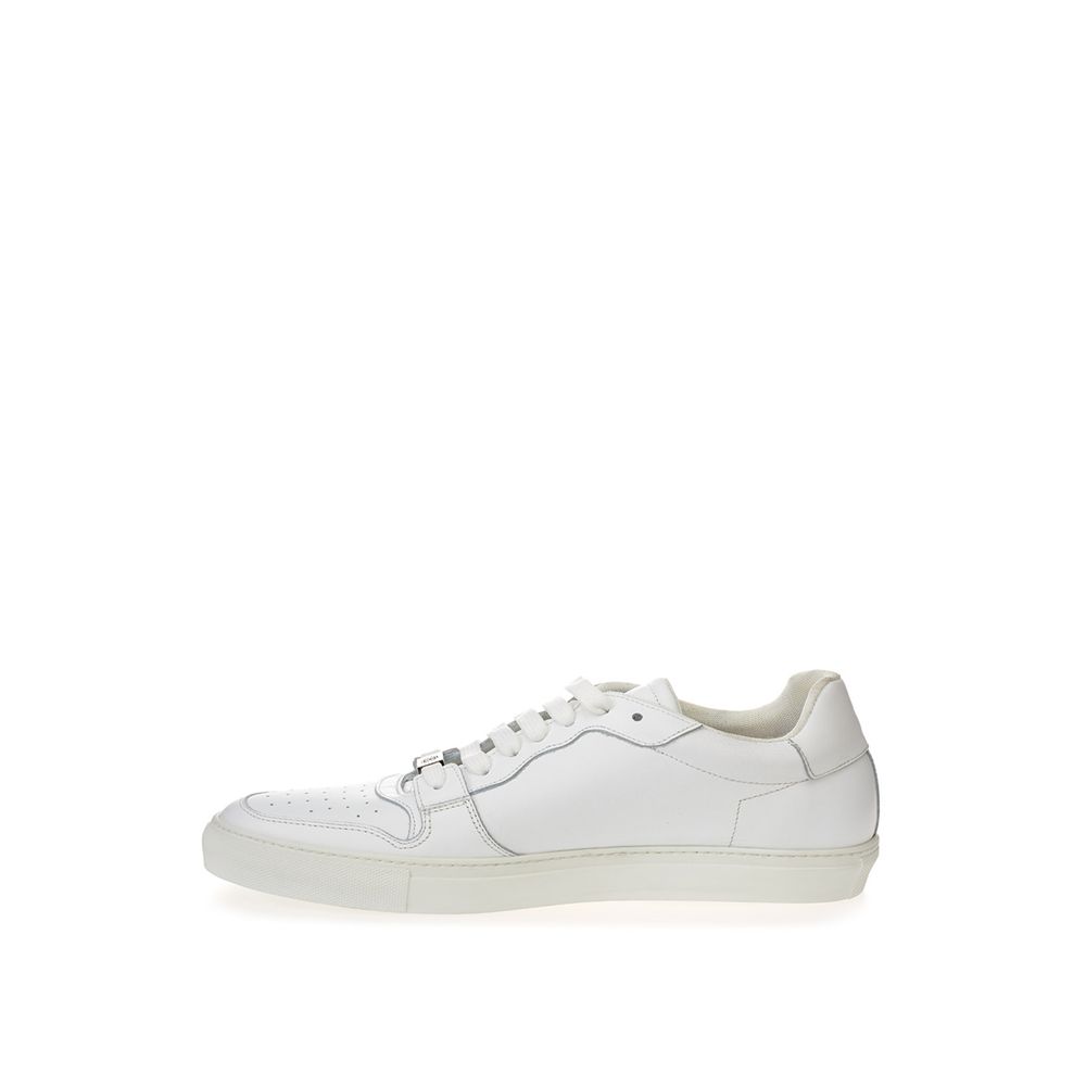 White Leather Sneaker