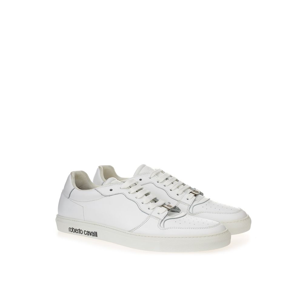 White Leather Sneaker