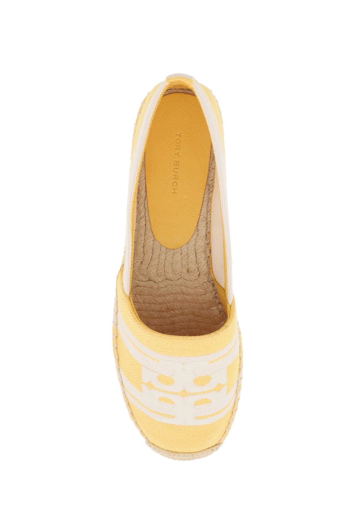 striped espadrilles with double t hover